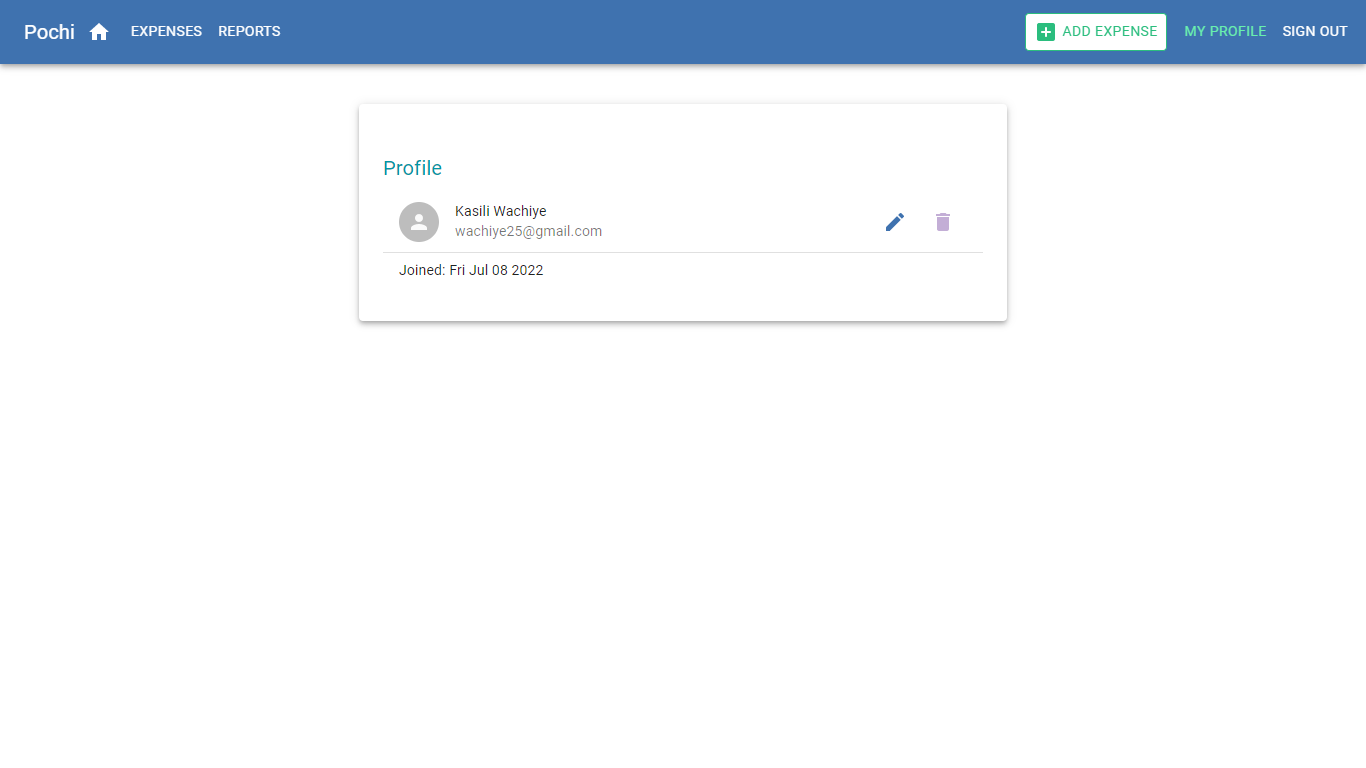 Pochi screenshot